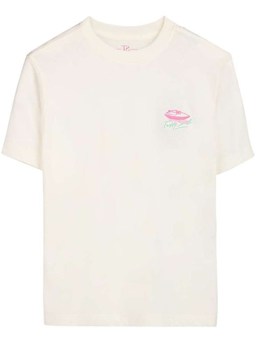 TEDDY SMITH - T-shirt coton col rond droit - Kiabi