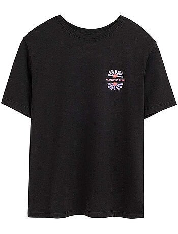TEDDY SMITH - T-shirt coton col rond