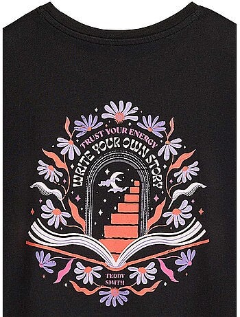 TEDDY SMITH - T-shirt coton col rond