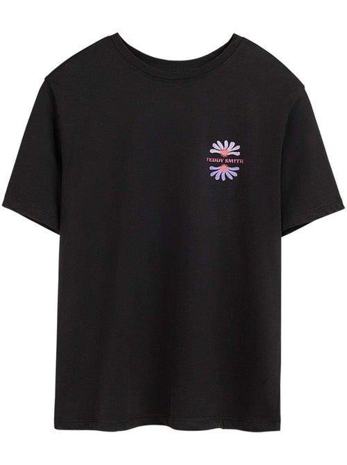 TEDDY SMITH - T-shirt coton col rond - Kiabi