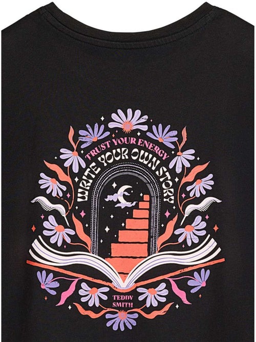 TEDDY SMITH - T-shirt coton col rond - Kiabi