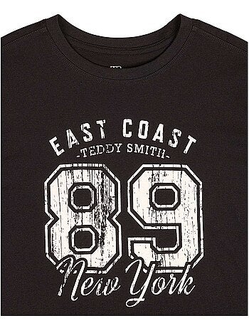 TEDDY SMITH - T-shirt coton col rond