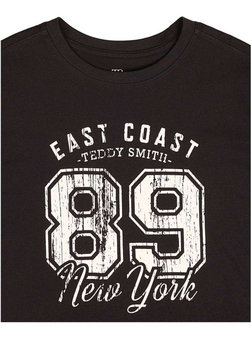 TEDDY SMITH - T-shirt coton col rond - Kiabi