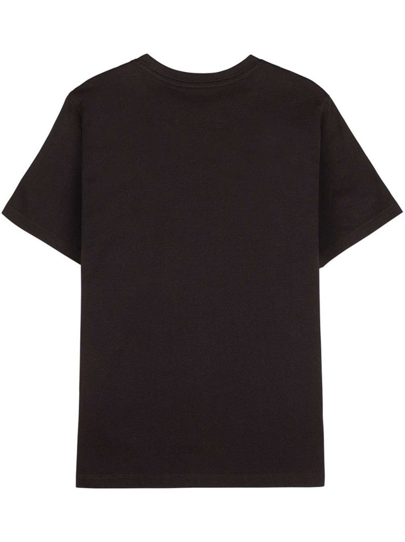 TEDDY SMITH - T-shirt coton col rond Noir - Kiabi