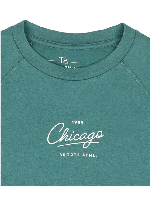 TEDDY SMITH - T-shirt coton col rond - Kiabi