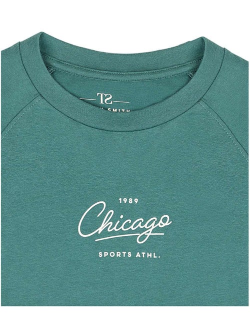 TEDDY SMITH - T-shirt coton col rond - Kiabi