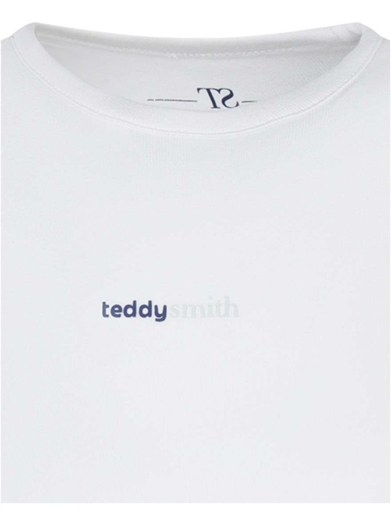TEDDY SMITH - T-shirt coton court Blanc - Kiabi