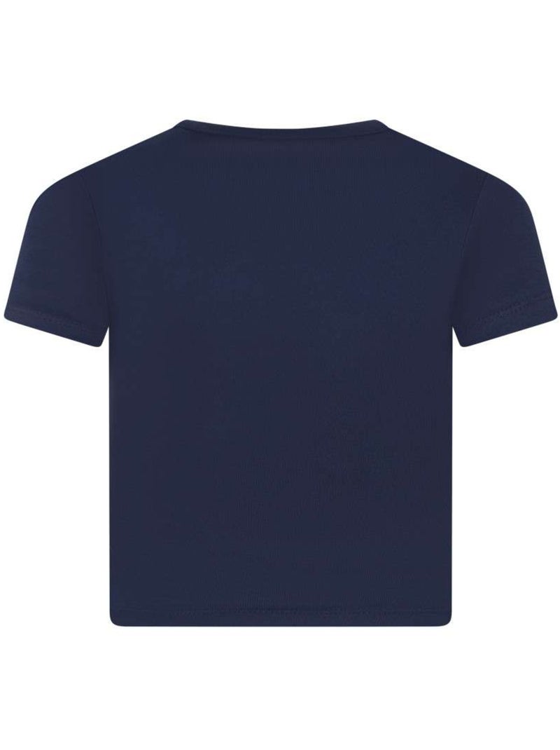 TEDDY SMITH - T-shirt coton court Bleu - Kiabi
