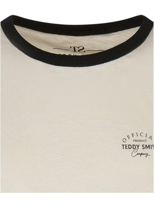 TEDDY SMITH - T-shirt coton crop top - Kiabi