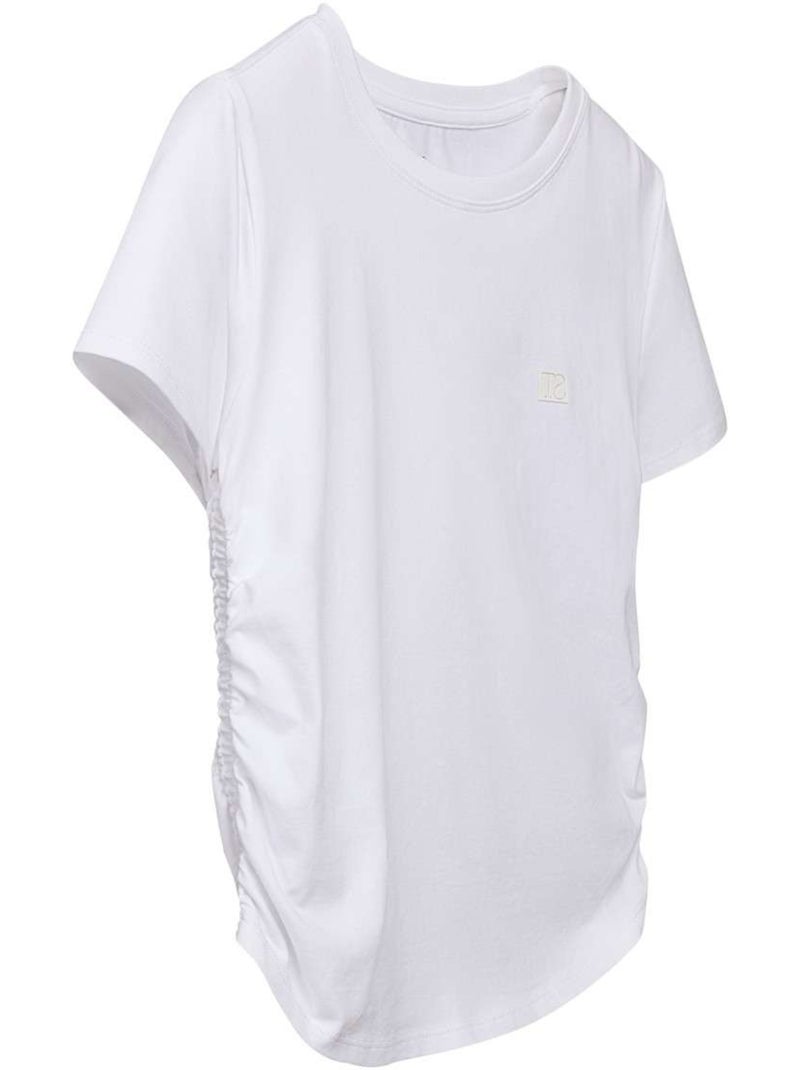 TEDDY SMITH - T-shirt coton droit Blanc - Kiabi