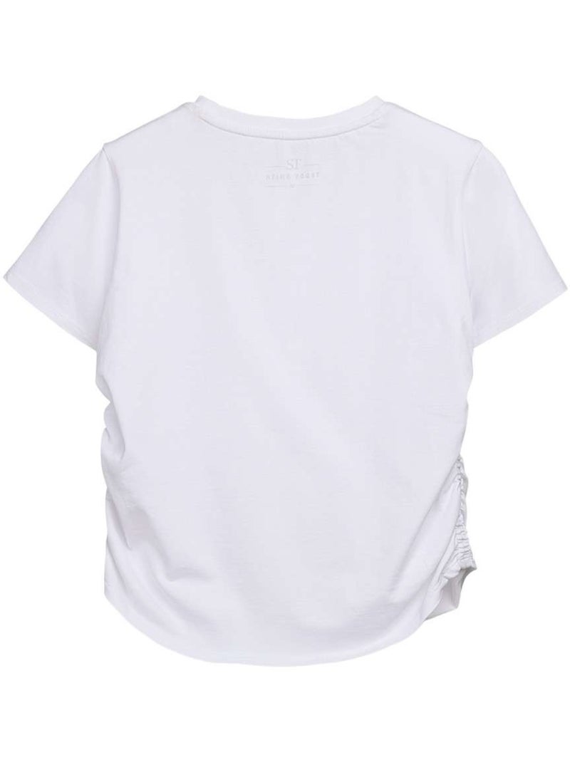 TEDDY SMITH - T-shirt coton droit Blanc - Kiabi