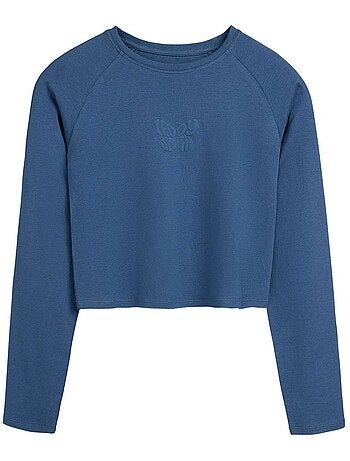 TEDDY SMITH - Top coton manches longues