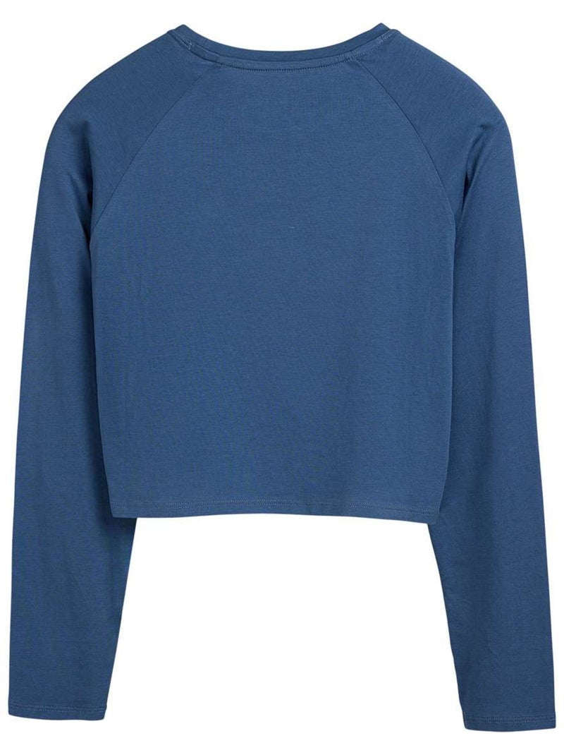 TEDDY SMITH - Top coton manches longues Bleu - Kiabi