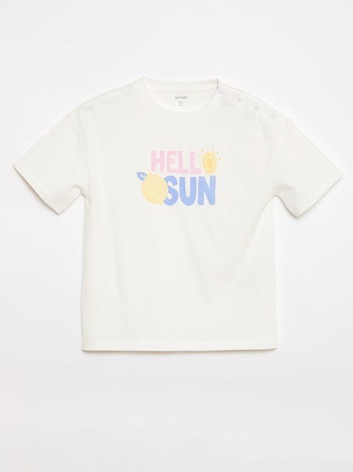 Tee-shirt - Collection facile à enfiler - Kiabi