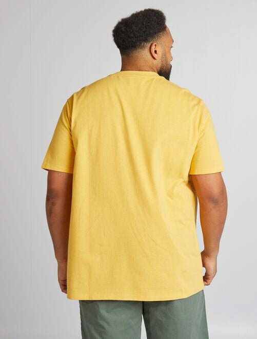 Tee-shirt à col rond avec imprimé - Kiabi