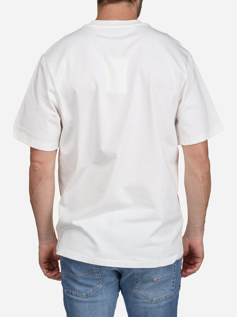 Tee Shirt à logo - Frilivin Blanc - Kiabi