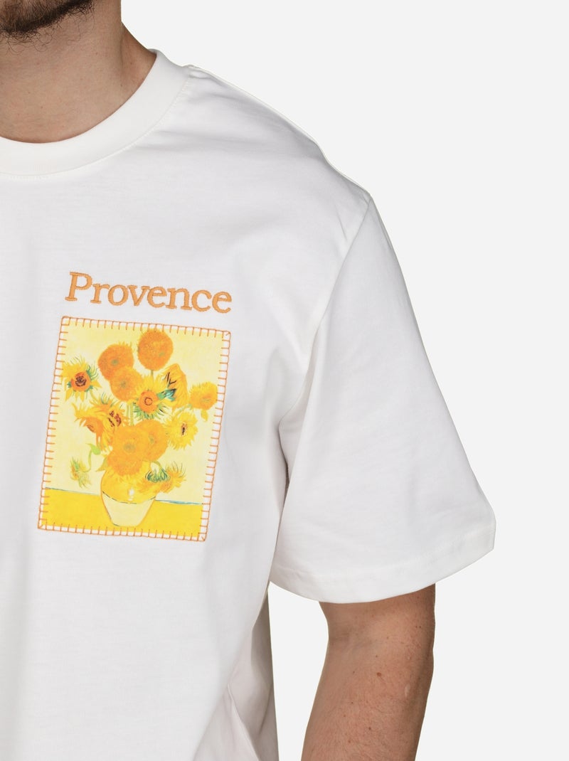 Tee Shirt à logo - Frilivin Blanc - Kiabi