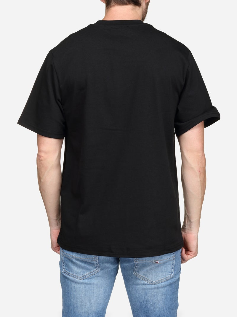 Tee Shirt à logo - Frilivin Noir - Kiabi