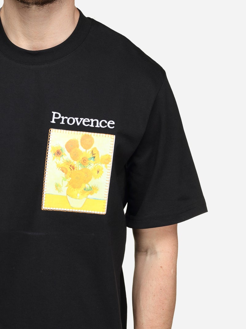 Tee Shirt à logo - Frilivin Noir - Kiabi