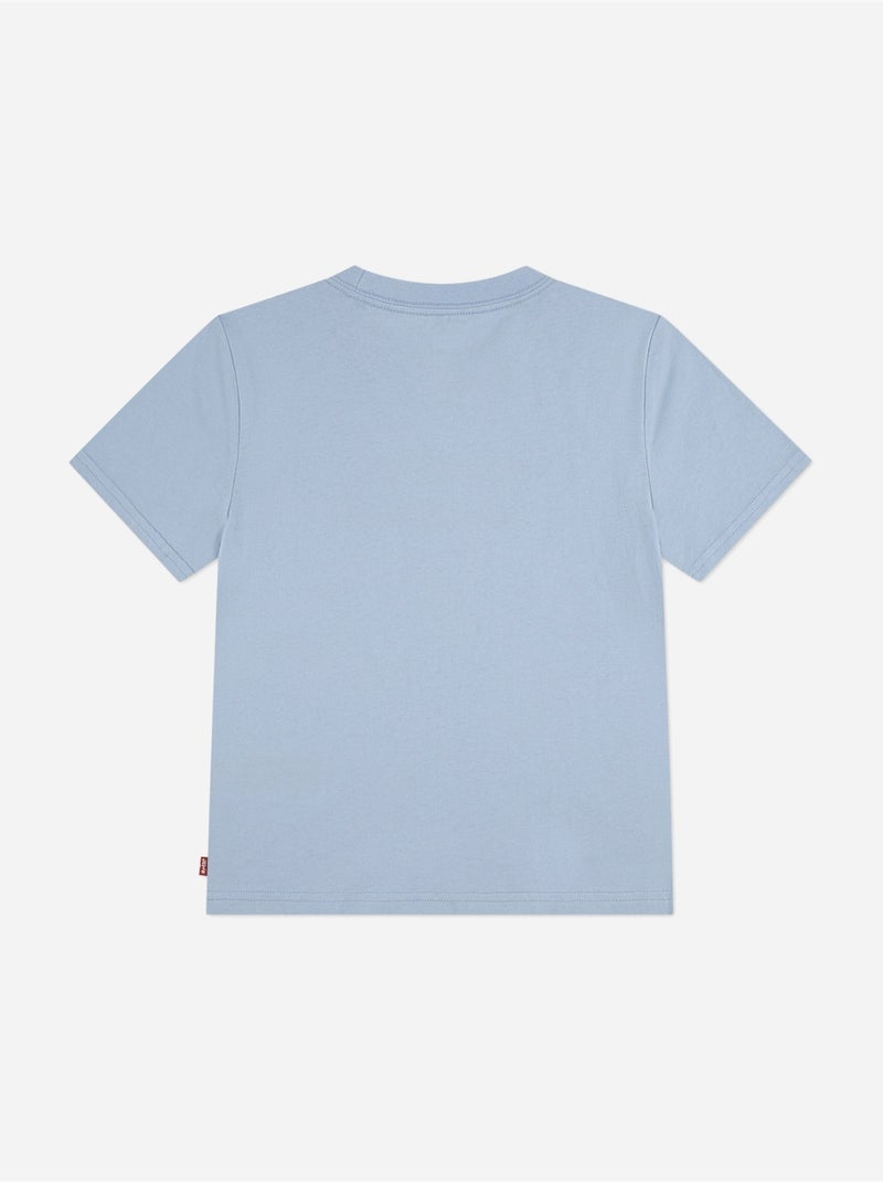 Tee Shirt à manche courte pour garçon - Levi's Kids Bleu ciel - Kiabi