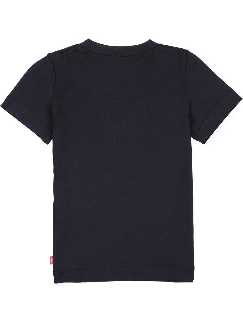 Tee Shirt à manche courte pour garçon - Levi's Kids Noir Rouge - Kiabi