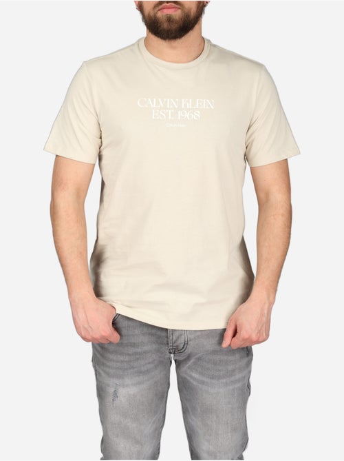 Tee Shirt à manches courtes - Calvin Klein - Kiabi