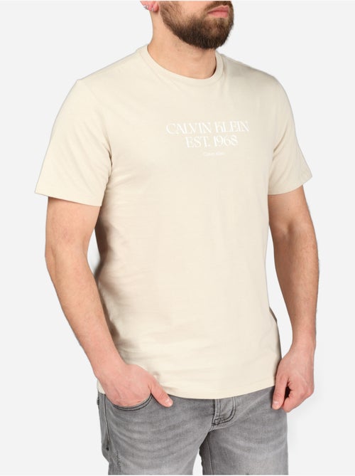 Tee Shirt à manches courtes - Calvin Klein - Kiabi