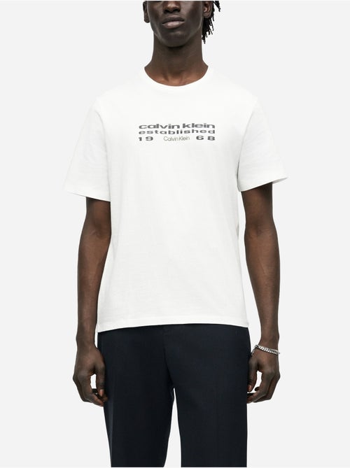 Tee Shirt à manches courtes - Calvin Klein - Kiabi