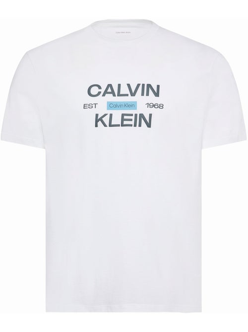 Tee Shirt à manches courtes - Calvin Klein - Kiabi
