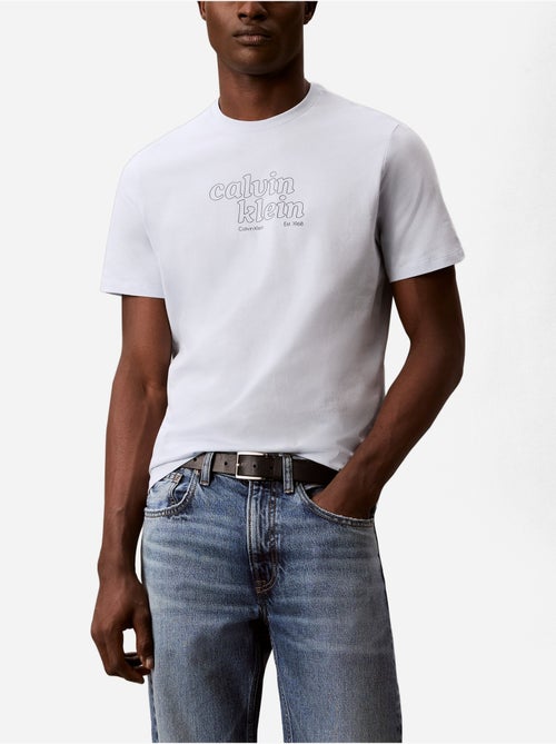 Tee Shirt à manches courtes - Calvin Klein - Kiabi