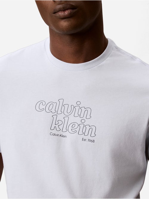 Tee Shirt à manches courtes - Calvin Klein - Kiabi