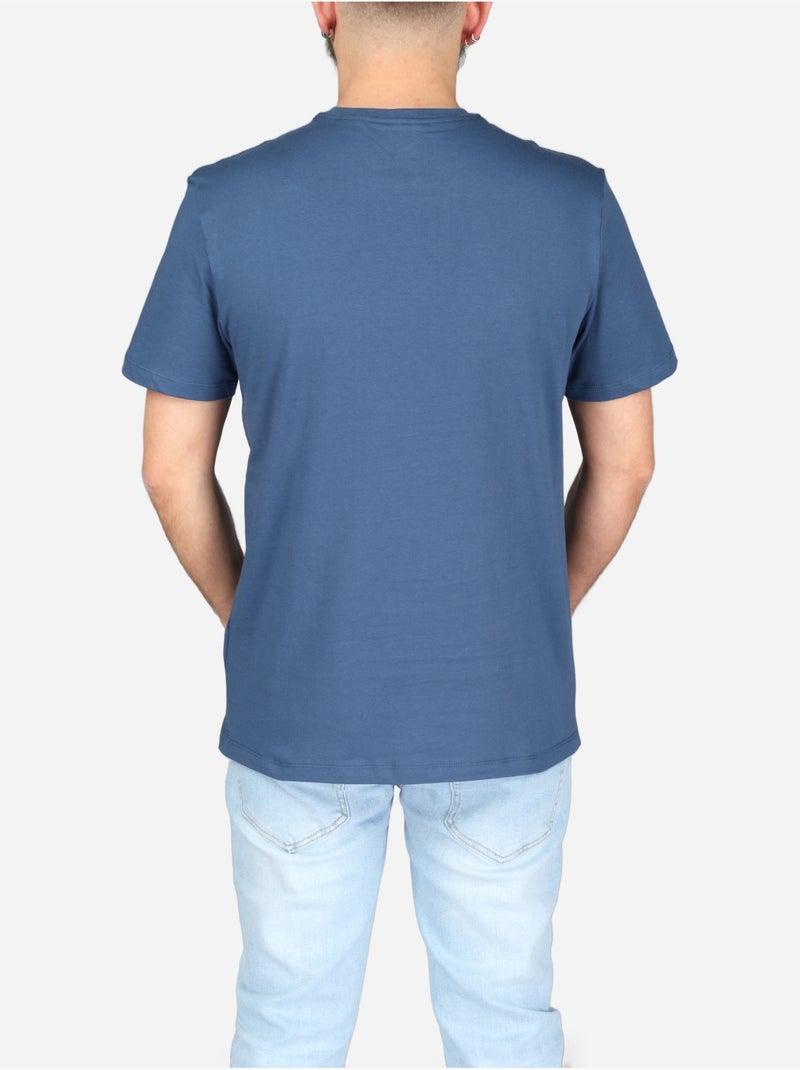 Tee Shirt à manches courtes - Calvin Klein Bleu - Kiabi