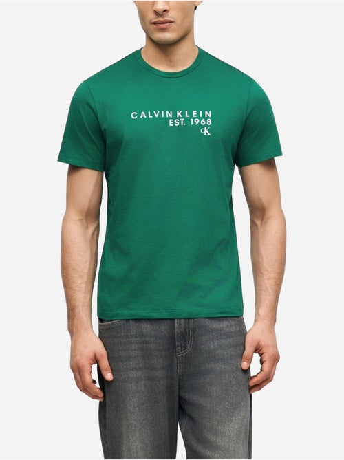 Tee Shirt à manches courtes - Calvin Klein - Kiabi Tee Shirt à manches courtes - Calvin Klein - Kiabi