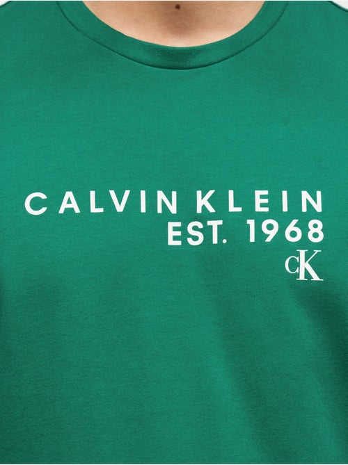 Tee Shirt à manches courtes - Calvin Klein - Kiabi Tee Shirt à manches courtes - Calvin Klein - Kiabi