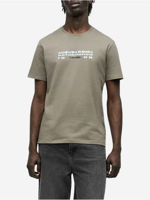Tee Shirt à manches courtes - Calvin Klein - Kiabi