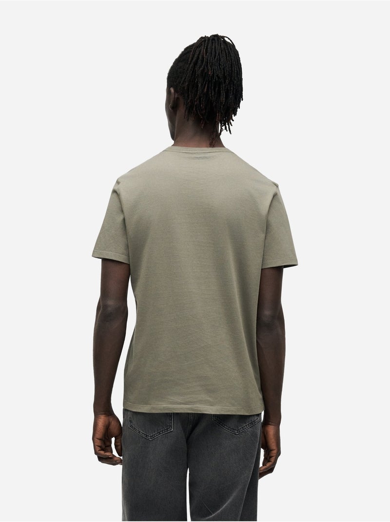 Tee Shirt à manches courtes - Calvin Klein Vert - Kiabi
