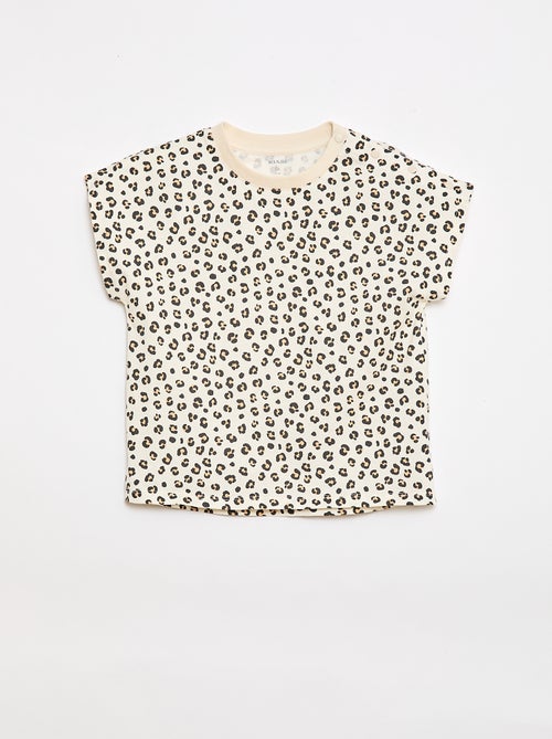 Tee-shirt à manches courtes - Collection facile à enfiler - Kiabi