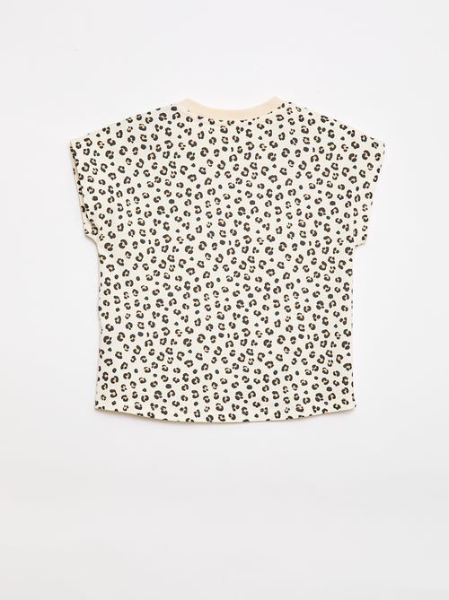 Tee-shirt à manches courtes - Collection facile à enfiler - Kiabi