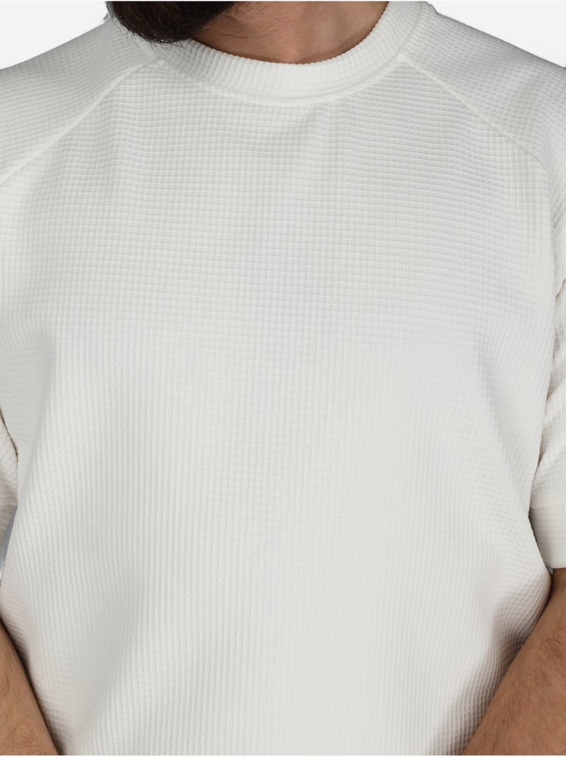 Tee Shirt à manches courtes - Frilivin Blanc - Kiabi
