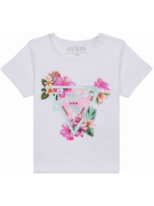 Tee shirt à manches courtes - Guess kids - Kiabi
