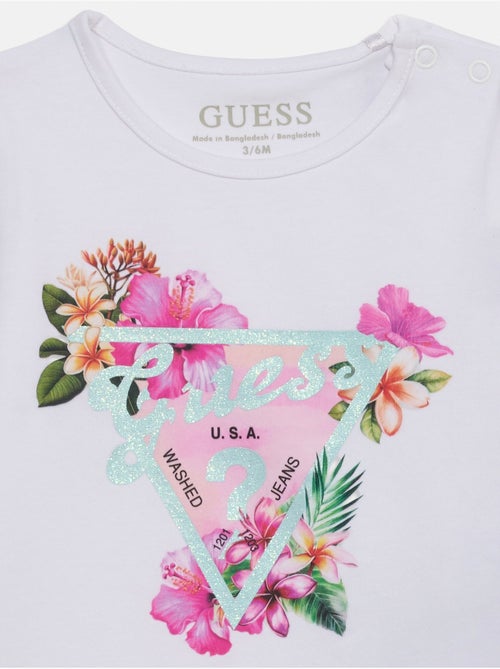 Tee shirt à manches courtes - Guess kids - Kiabi