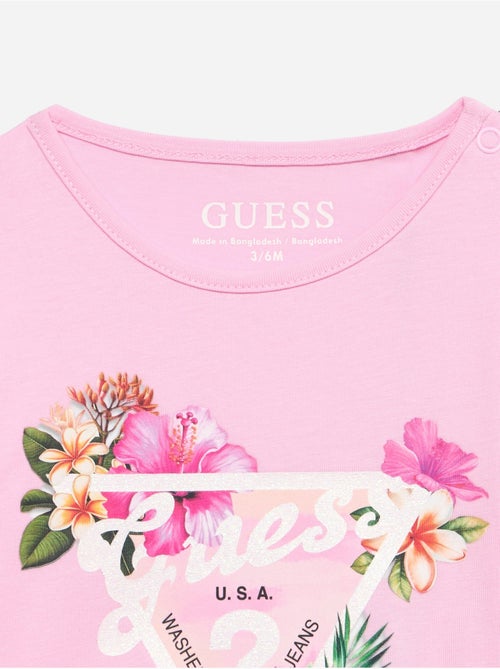 Tee shirt à manches courtes - Guess kids - Kiabi