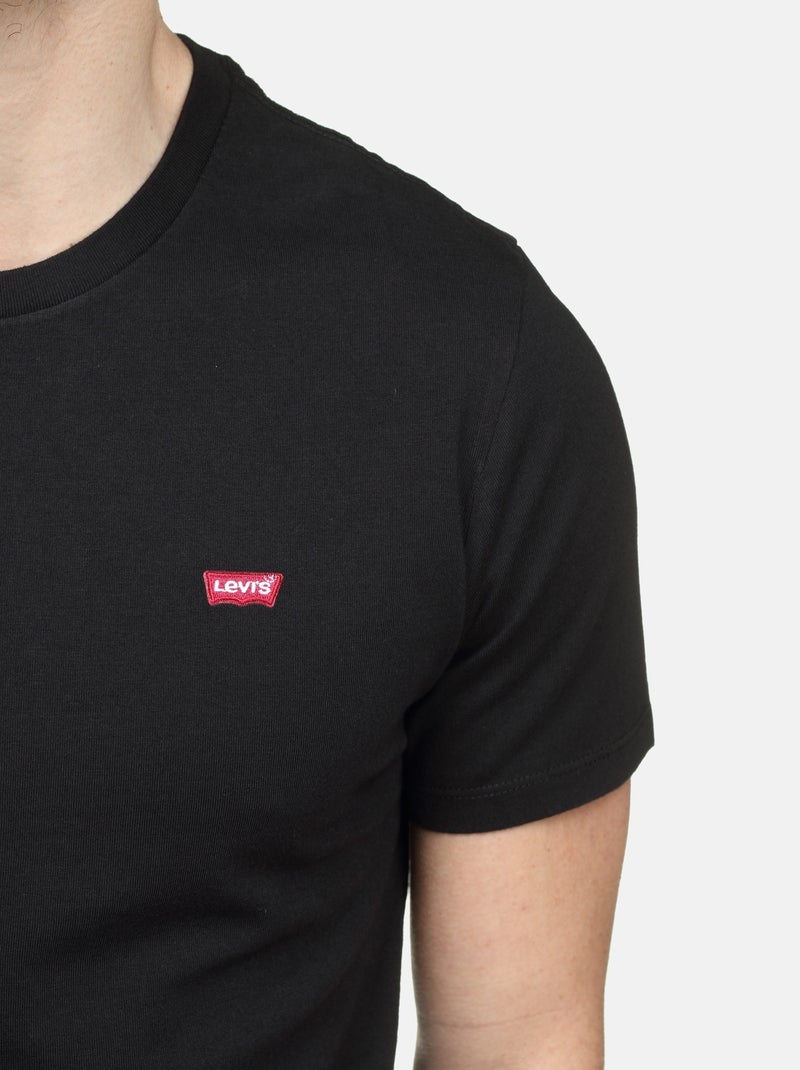 Tee Shirt à manches courtes - Levi's Noir - Kiabi