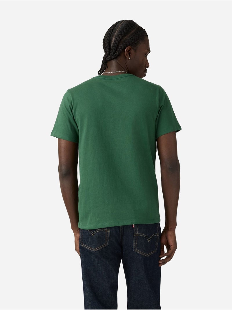 Tee Shirt à manches courtes - Levi's Vert foncé - Kiabi