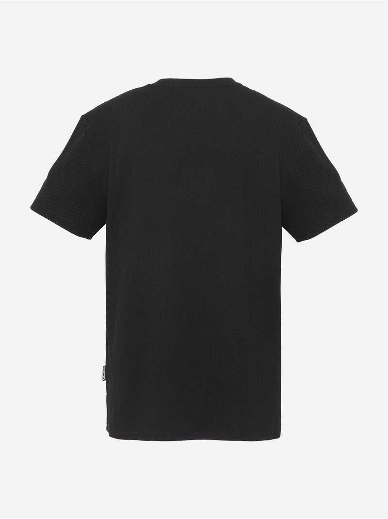 Tee Shirt à manches courtes - Schott Noir - Kiabi
