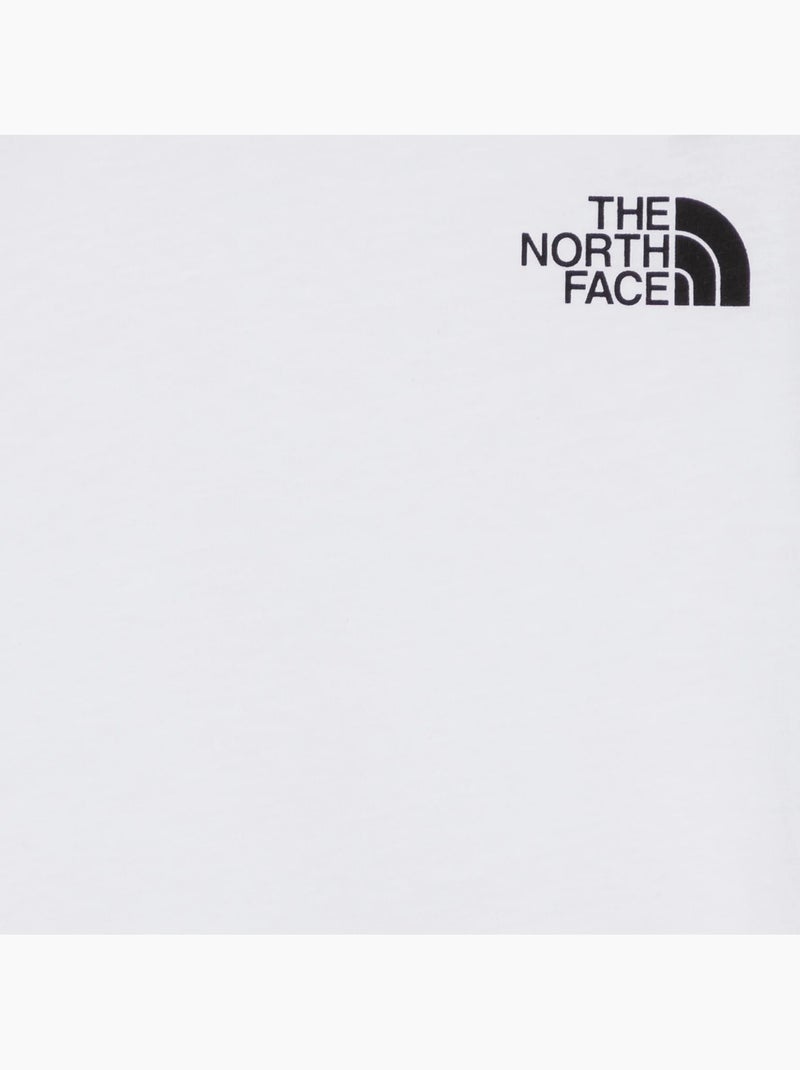 Tee Shirt à manches courtes - The North Face Blanc - Kiabi