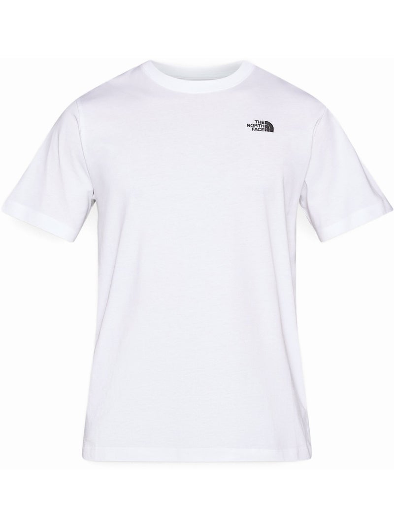 Tee Shirt à manches courtes - The North Face Blanc - Kiabi