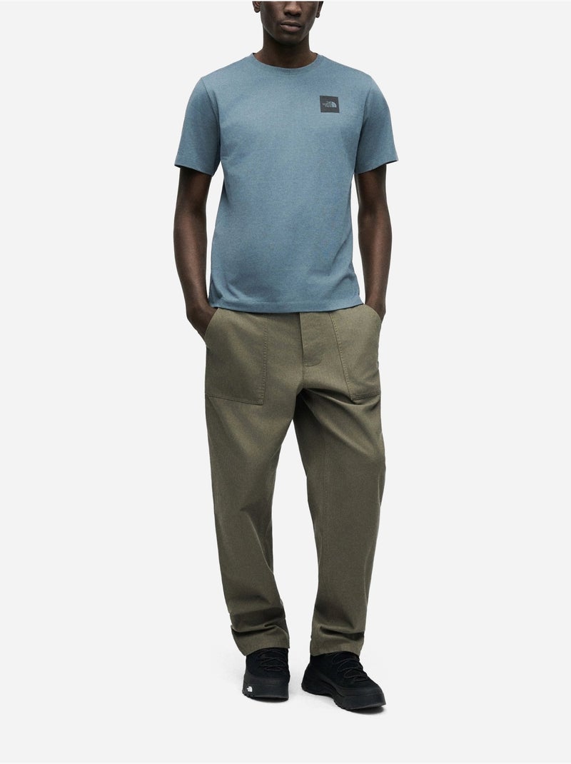 Tee Shirt à manches courtes - The North Face Bleu gris - Kiabi