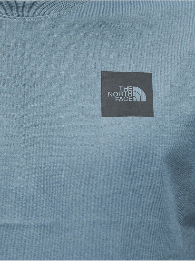 Tee Shirt à manches courtes - The North Face Bleu gris - Kiabi