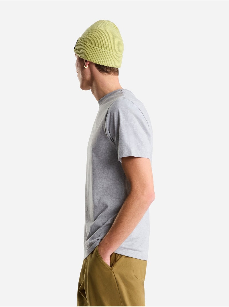 Tee Shirt à manches courtes - The North Face Gris Blanc - Kiabi